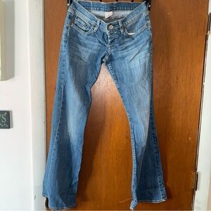 Lucky Brand Blue Flare & Wide Leg Jeans